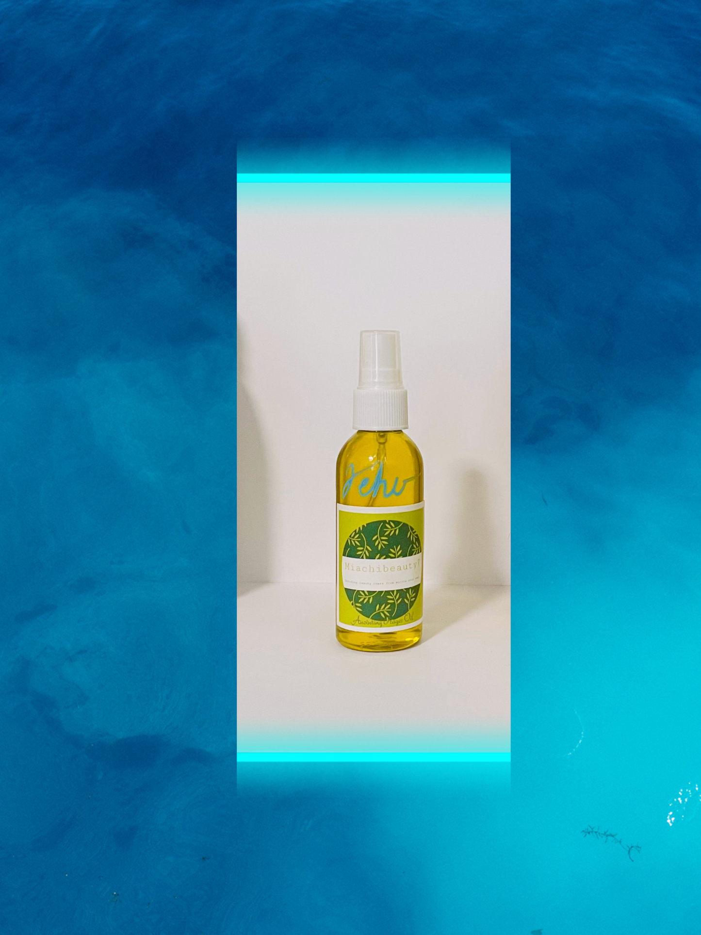 Jehu anointing prayer oil spray